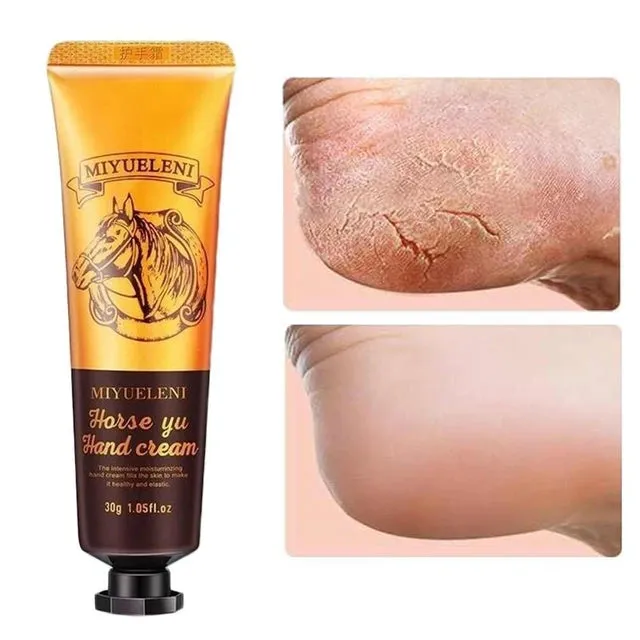 30g Moisture Hand Cream Horse Oil Anti-dryness Hydrating Cream Repair Nourishing Smooth Anti Cream