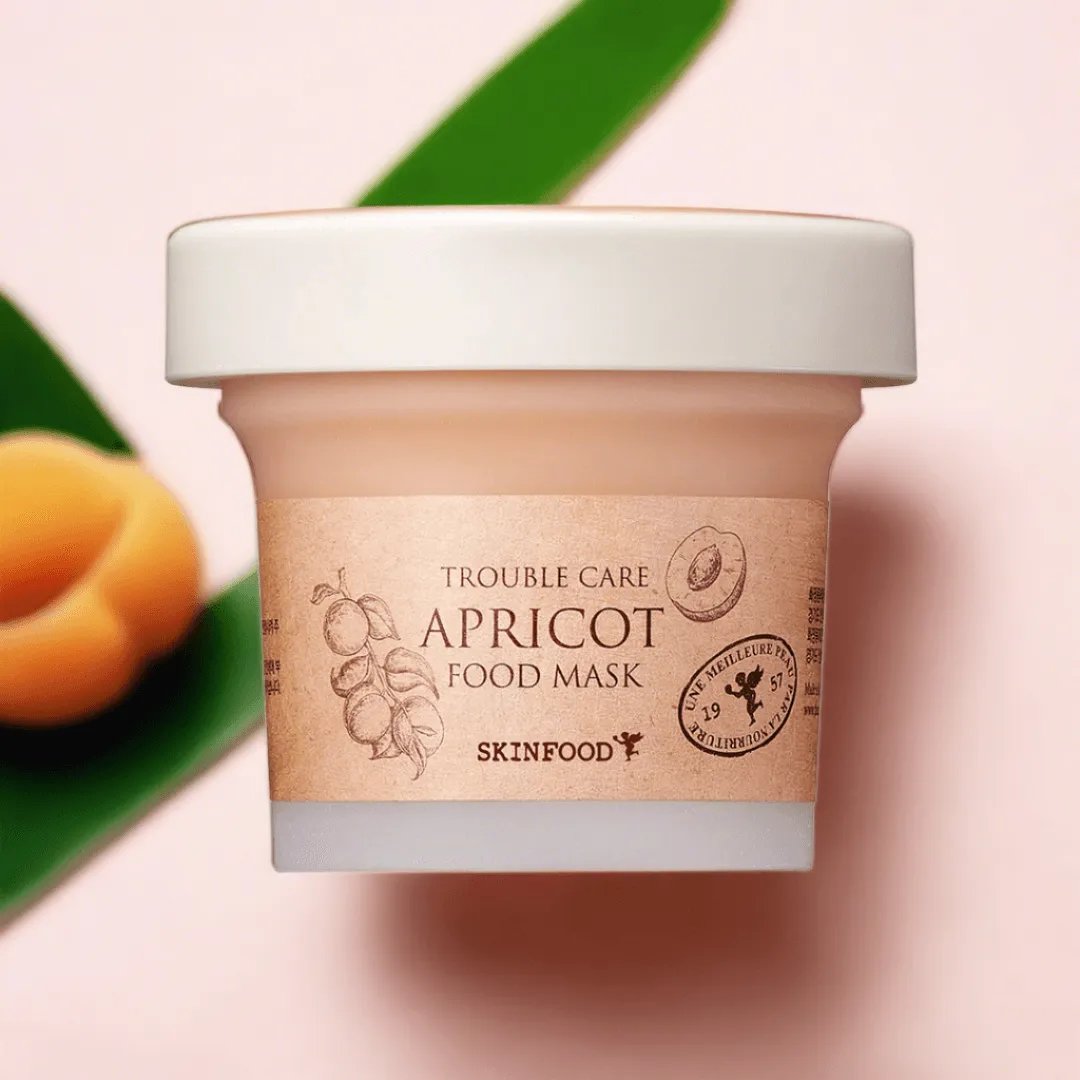 Apricot Infusion Calming Clay Mask - Rejuvenating Purifying Treatment