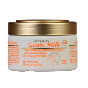 AUSTRALIAN CREAMS MKII Replenishing Goats Milk with Manuka Honey Moisturising Cream 250g