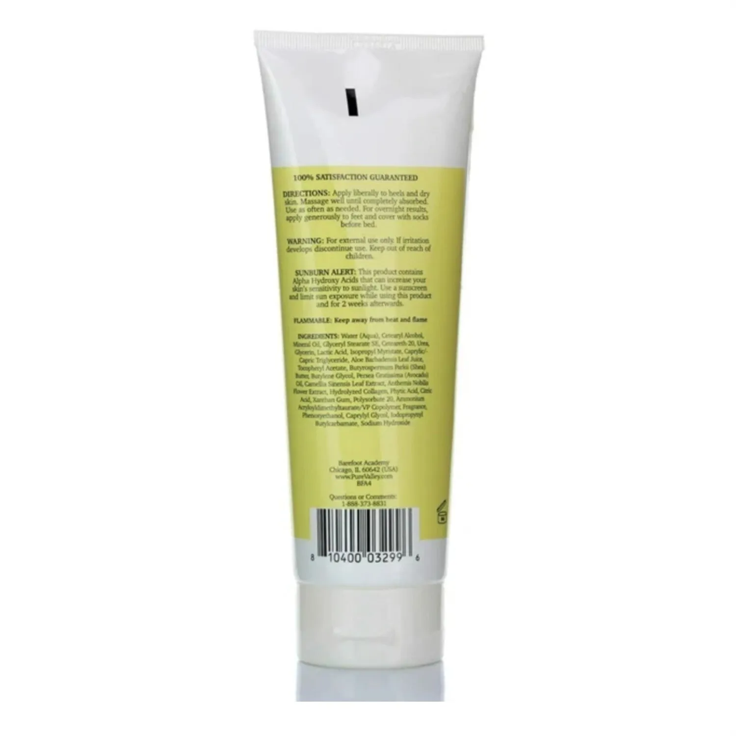 Barefoot Academy Cracked Heel Rough Spot Cream 8oz/ 237ml