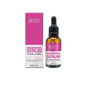 Beauty Formulas Ορός ανανέωσης προσώπου με 10% AHA & 2% BHA - 30ml - ΕΝΖΥΜΙΚΟ PEELING ΟΛΙΚΗΣ ΑΝΤΙΓΗΡΑΝΣΗΣ