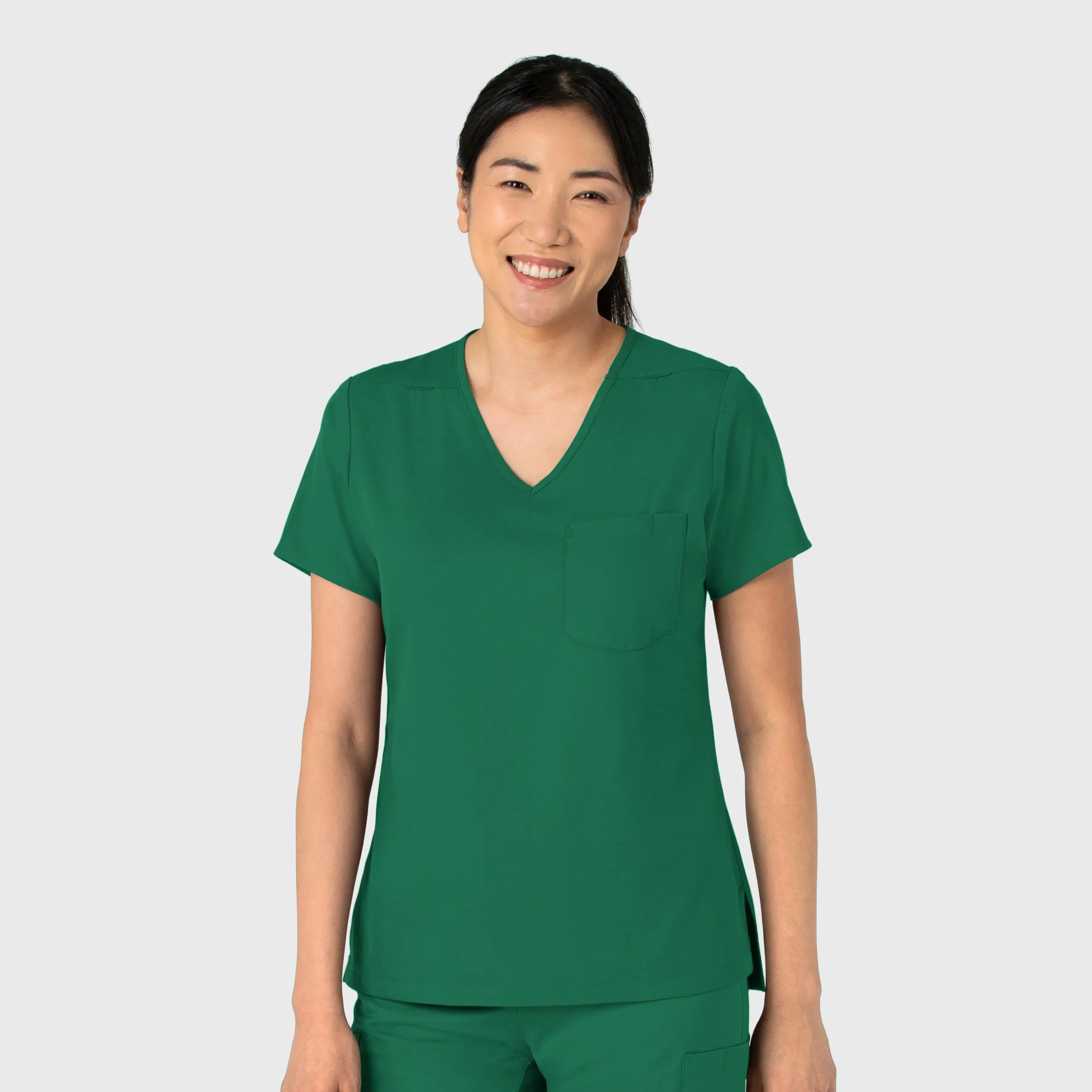 Boundless Women's Tuck-In Scrub Top - Hunter