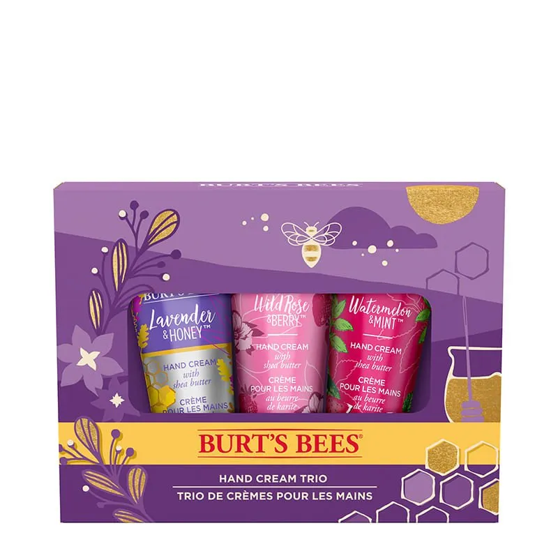 Burts Bees Hand Cream Trio Gift Set