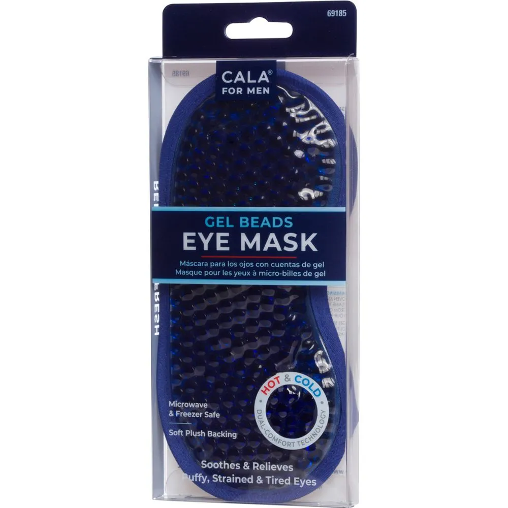 Cala Cala For Men: Gel Bead Eye Mask (Navy)