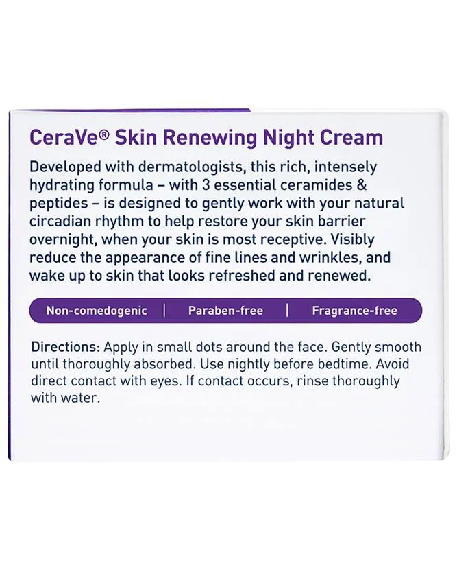 CERAVE Skin Renewing Night Cream 48g