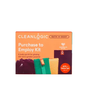 Cleanogic Purchase to Employ Exfoliating Gift Set, Perfect for Gifting & Self-Care