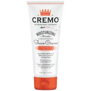 Cremo Shaving Cream, Coconut Mango, 6 fl oz