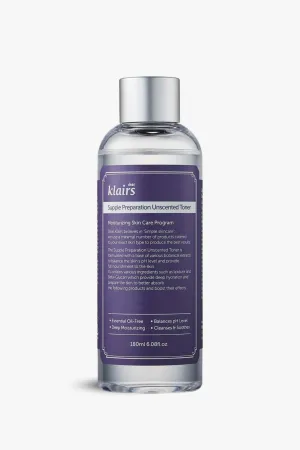 Dear, Klairs - Supple Preparation Toner (Unscented) -  30ml / 180ml