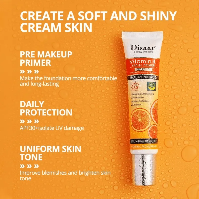 Disaar Vitamin C Hyaluronic Acid Facial Primer SPF 30 PA    - 30g