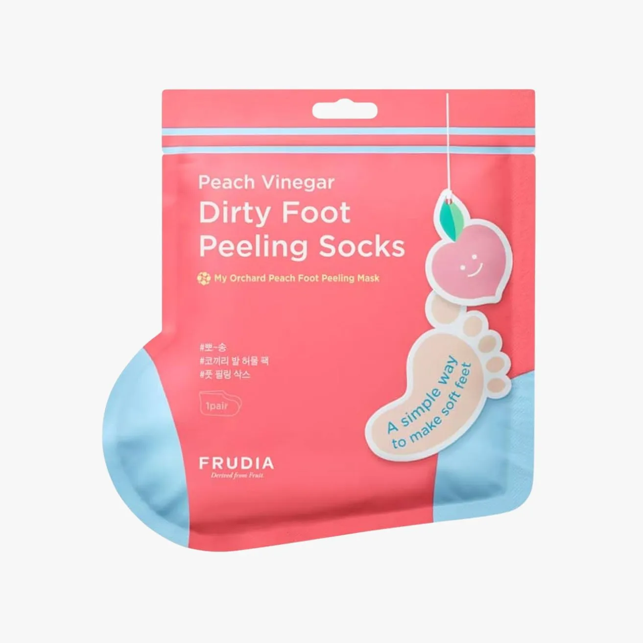 Frudia My Orchard Peach Foot Peeling Mask 1 pair