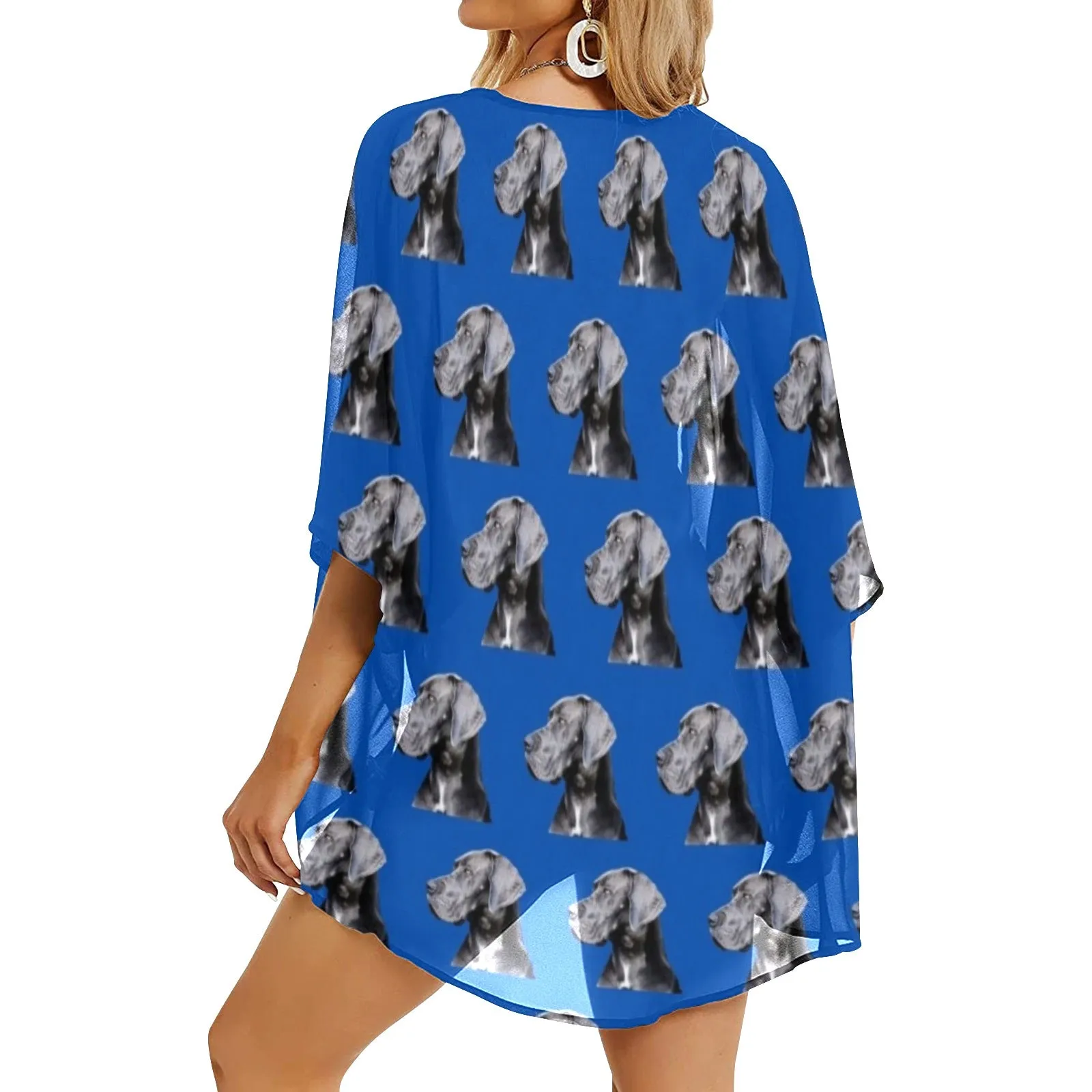 Great Dane Chiffon Cover Up