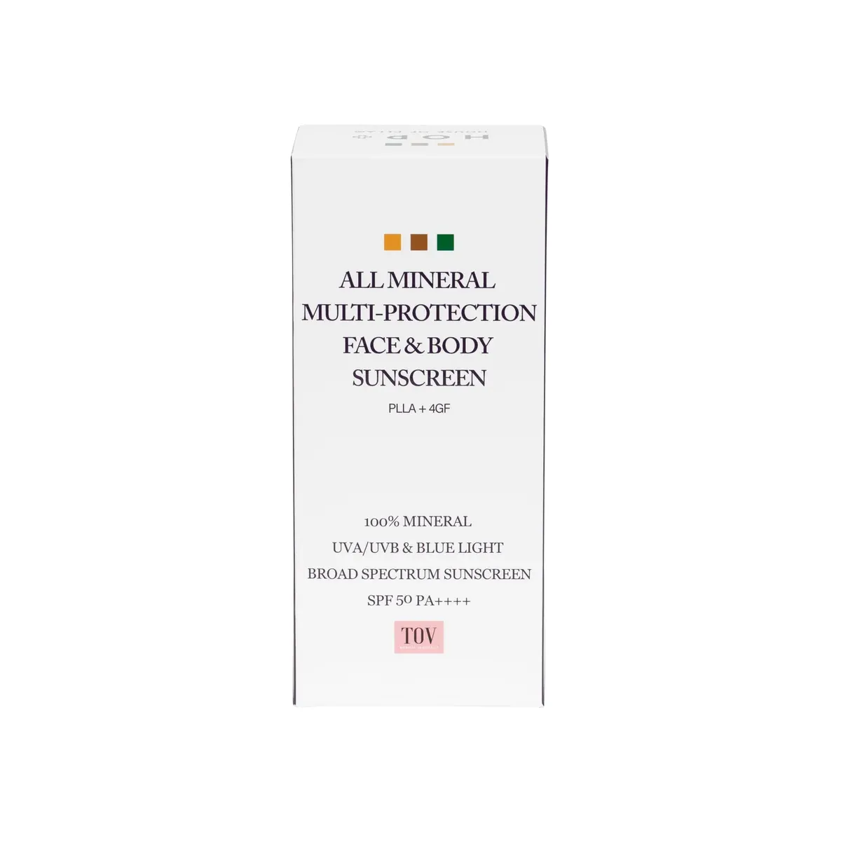 HOP  All Mineral Multi-Protection Face & Body Sunscreen SPF 50