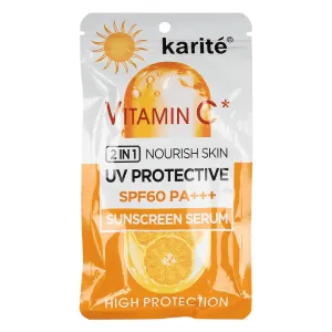 Karite Vitamin C Spf 60 UV Protective Sunscreen Serum - 60ml