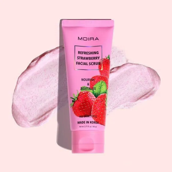 Moira Refreshing Strawberry Facial Scrub