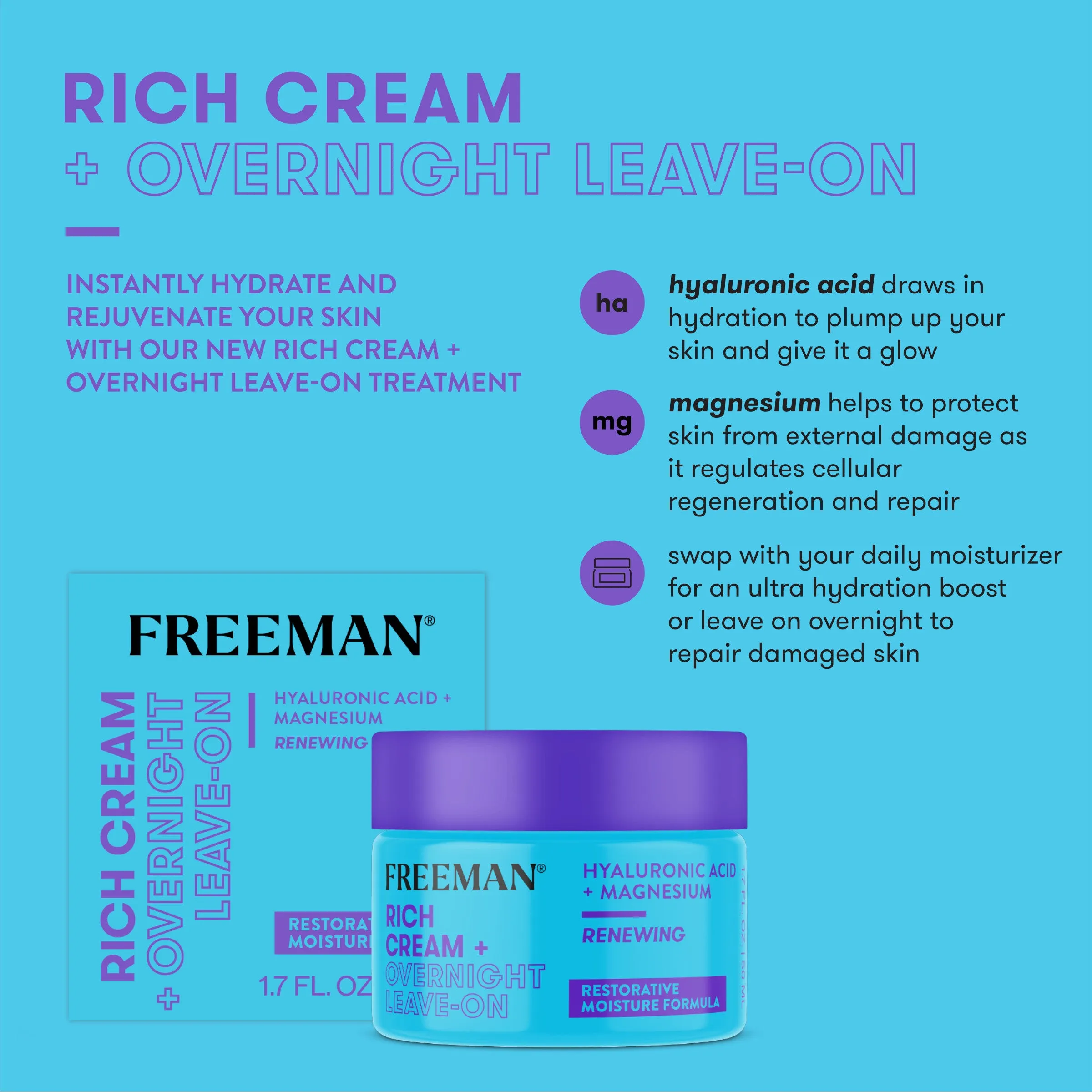 Restorative Rich Cream   Overnight Leave-On Treatment