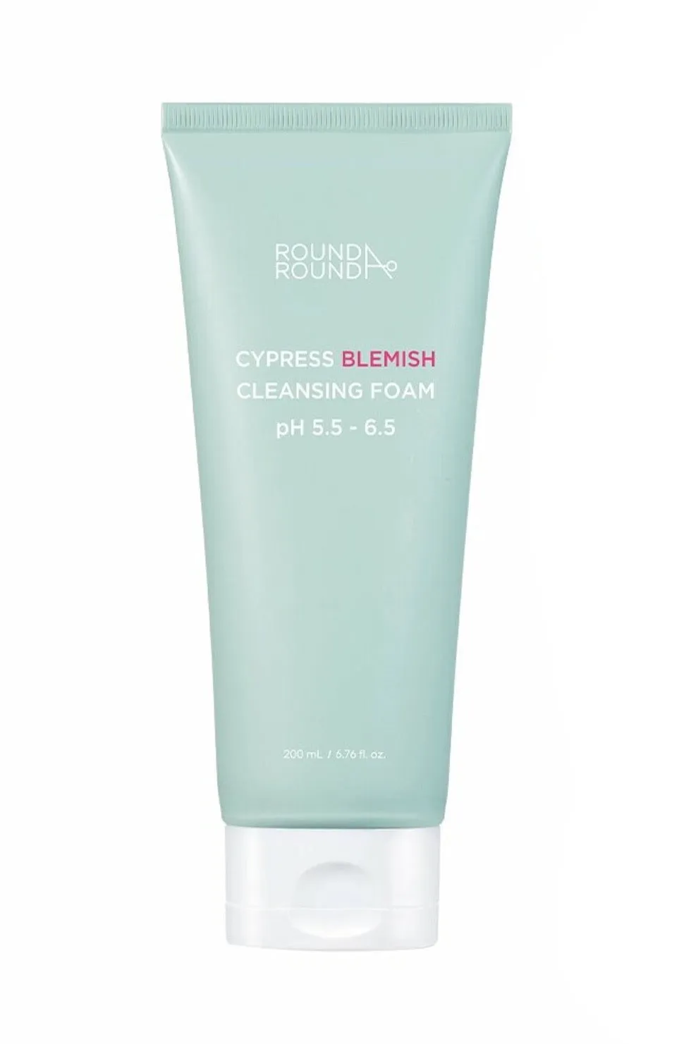 ROUND AROUND Cypress Blemish Cleansing Foam 200ml