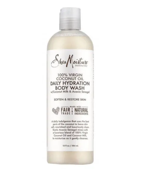 Shea Moisture 100% Virgin Coconut Oil Daily Hydration Body Wash 384ml