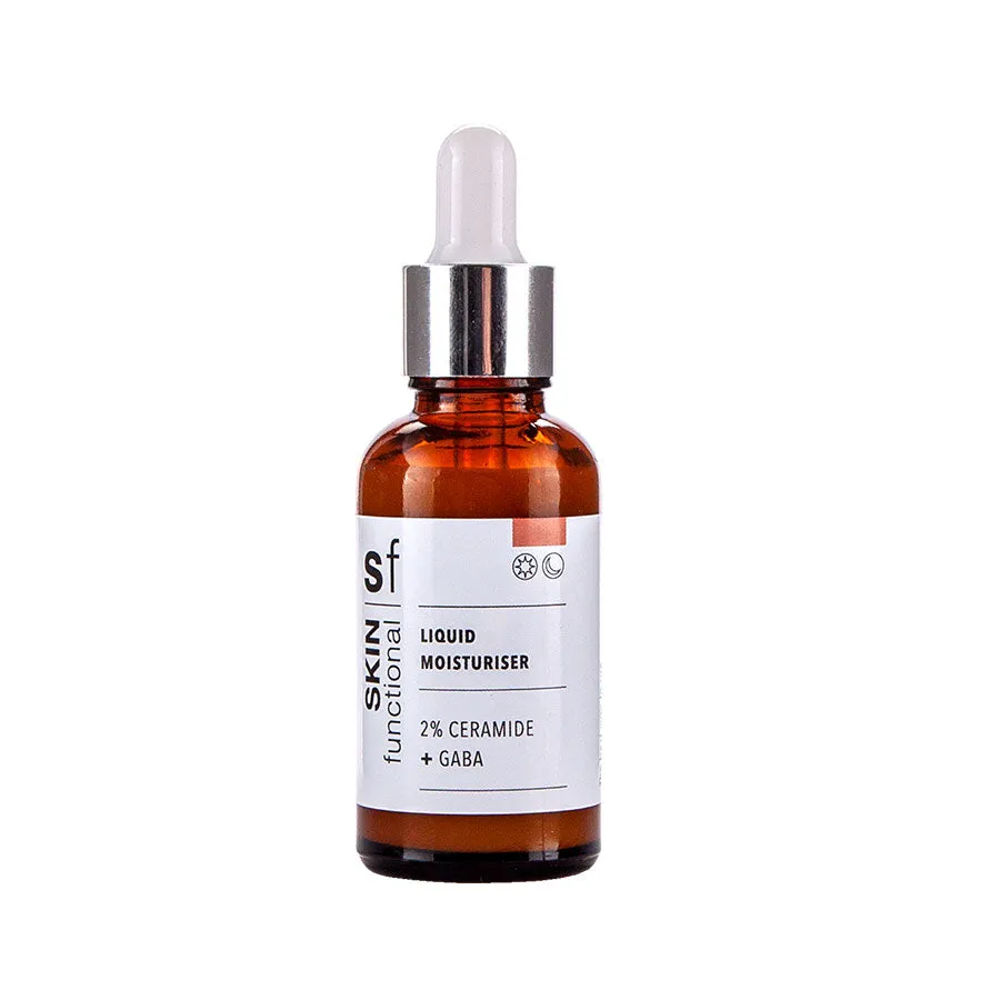 SKIN FUNCTIONAL Liquid Moisturiser | 2% Ceramide   GABA