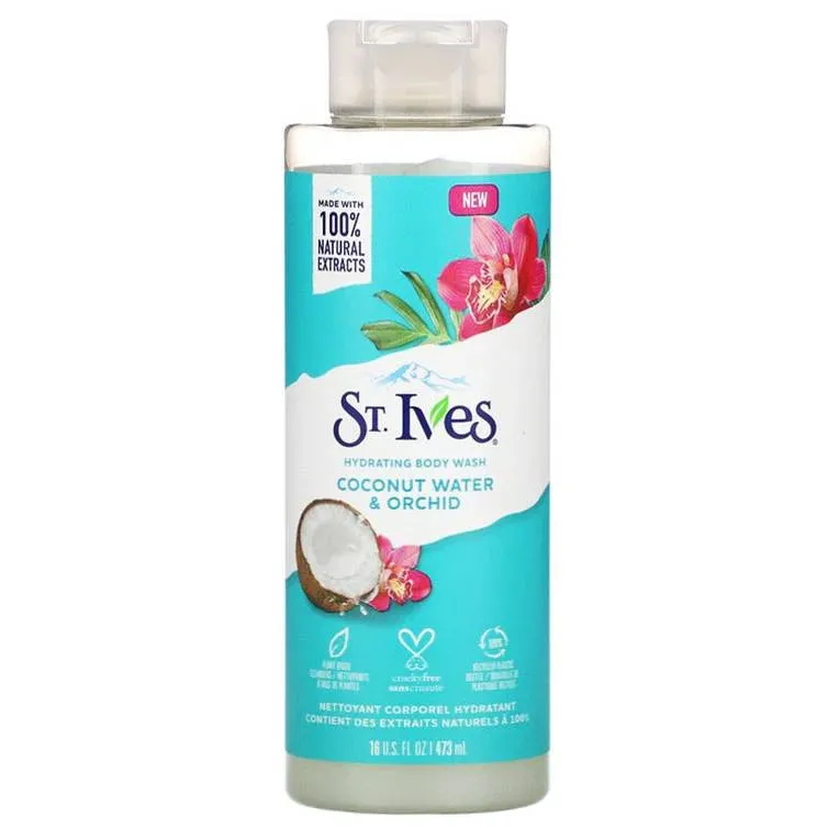 St.Ives Coconut Water & Orchid Hydrating Body Wash 473ml